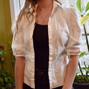 Gianni Bini White Blouse XS